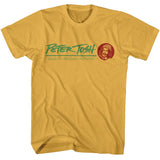 Peter Tosh Legacy Reggae Activism Logo Ginger T-shirt - Yoga Clothing for You