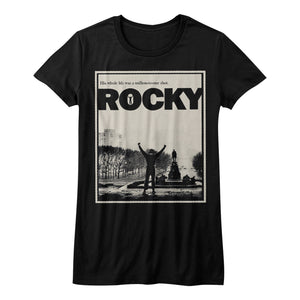 Rocky Juniors Shirt Million To One Shot Black Tee - Yoga Clothing for You