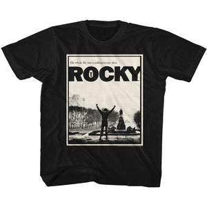 Rocky Kids T-Shirt Million To One Shot Black Tee - Yoga Clothing for You