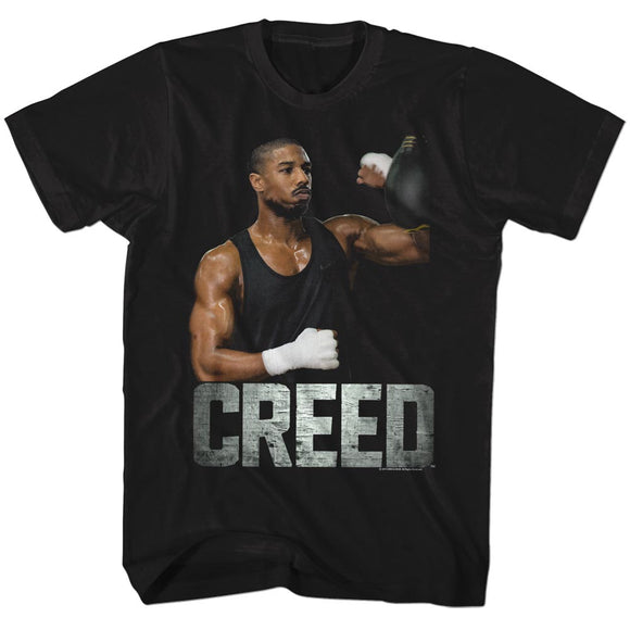 Creed Tall T-Shirt Speed Bag Black Tee - Yoga Clothing for You