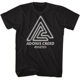 Rocky Adonis Creed Athletics Logo Black Tall T-shirt
