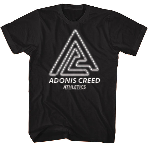 Rocky Adonis Creed Athletics Logo Black T-shirt