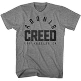 Rocky Adonis Creed Los Angeles Grey T-shirt
