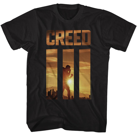 Rocky Adonis Creed Sunrise Training Black Tall T-shirt