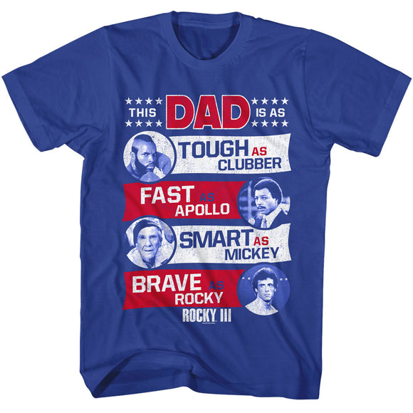 Rocky Dad Royal T-shirt