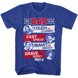 Rocky Dad Royal T-shirt