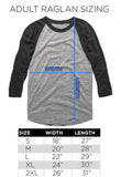 Back to the Future Raglan Shirt Vintage DeLorean Grey/Navy Tee - Yoga Clothing for You