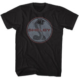 Shelby T-Shirt Vintage Snake Logo Black Tee - Yoga Clothing for You