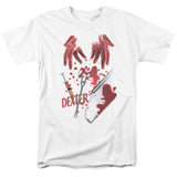 Dexter T-Shirt Tools White Tee - Yoga Clothing for You