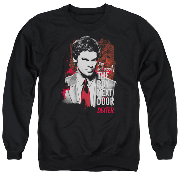 Dexter Sweatshirt Boy Next Door Black Pullover - Yoga Clothing for You