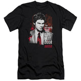 Dexter Premium Canvas T-Shirt Boy Next Door Black Tee - Yoga Clothing for You