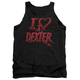 Dexter Tanktop I Love Dexter Black Tank - Yoga Clothing for You