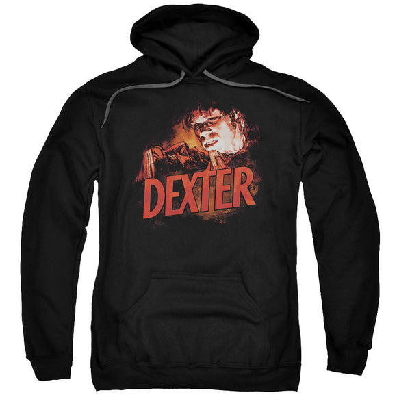 Dexter Hoodie Drawing Black Hoody - Yoga Clothing for You