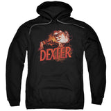 Dexter Hoodie Drawing Black Hoody - Yoga Clothing for You