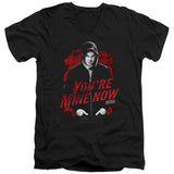 Dexter Slim Fit V-Neck T-Shirt Dexter You're Mine Now Black Tee - Yoga Clothing for You