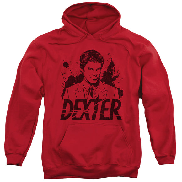 Dexter Hoodie Dexter Blood Splatter Portrait Red Hoody - Yoga Clothing for You