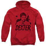 Dexter Hoodie Dexter Blood Splatter Portrait Red Hoody - Yoga Clothing for You