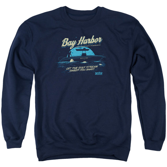 Dexter Sweatshirt Bay Harbor Navy Pullover - Yoga Clothing for You
