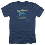 Dexter Heather T-Shirt Bay Harbor Navy Tee - Yoga Clothing for You