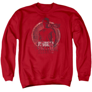 Dexter Sweatshirt Dexter Americas Favorite Red Pullover - Yoga Clothing for You