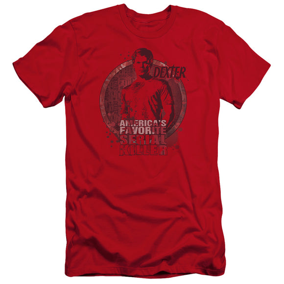 Dexter Premium Canvas T-Shirt Dexter Americas Favorite Red Tee - Yoga Clothing for You