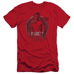 Dexter Slim Fit T-Shirt Dexter Americas Favorite Red Tee - Yoga Clothing for You