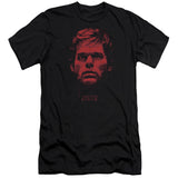 Dexter Premium Canvas T-Shirt Bloody Face Black Tee - Yoga Clothing for You