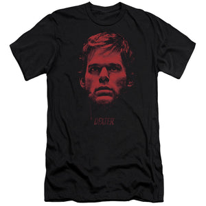 Dexter Slim Fit T-Shirt Bloody Face Black Tee - Yoga Clothing for You