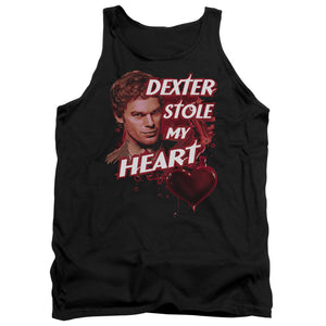 Dexter Tanktop Dexter Stole My Heart Black Tank - Yoga Clothing for You