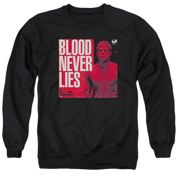 Dexter Sweatshirt Blood Never Lies Black Pullover - Yoga Clothing for You