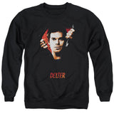 Dexter Sweatshirt Portrait Black Pullover - Yoga Clothing for You