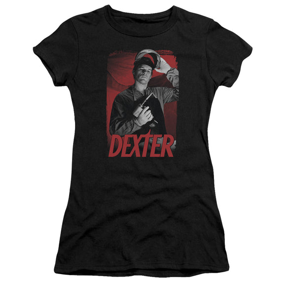 Dexter Juniors T-Shirt Drill Black Tee - Yoga Clothing for You