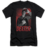 Dexter Slim Fit T-Shirt Drill Black Tee - Yoga Clothing for You