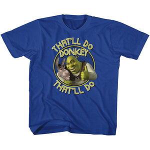 Shrek Toddler T-Shirt That'll Do Donkey Royal Tee - Yoga Clothing for You