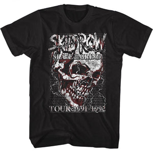 Skid Row T-Shirt Slave to the Grind Tour Black Tee - Yoga Clothing for You