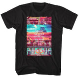 Street Fighter Stage Select Black T-shirt - Yoga Clothing for You