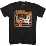 Street Fighter Ken and Ryu Fight Black T-shirt - Yoga Clothing for You