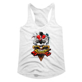 Street Fighter V Ladies Racerback Tanktop Logo Tank - Yoga Clothing for You