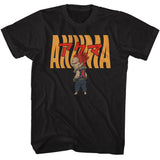 Street Fighter Akuma Wave Black T-shirt - Yoga Clothing for You