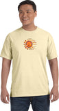 Sleeping Sun Pigment Dye Yoga Tee Shirt - Yoga Clothing for You