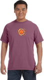 Sleeping Sun Pigment Dye Yoga Tee Shirt - Yoga Clothing for You