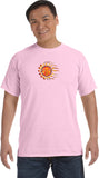 Sleeping Sun Pigment Dye Yoga Tee Shirt - Yoga Clothing for You