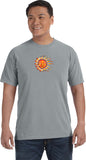 Sleeping Sun Pigment Dye Yoga Tee Shirt - Yoga Clothing for You