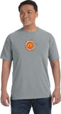 Sleeping Sun Pigment Dye Yoga Tee Shirt - Yoga Clothing for You
