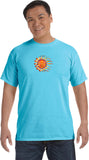 Sleeping Sun Pigment Dye Yoga Tee Shirt - Yoga Clothing for You
