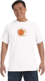 Sleeping Sun Pigment Dye Yoga Tee Shirt - Yoga Clothing for You