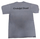 Grateful Dead T-Shirt Steal Your Face Distressed Blue Tee - Yoga Clothing for You