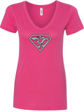 Super OM Ideal V-neck Yoga Tee Shirt - Yoga Clothing for You