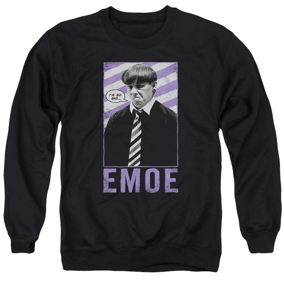 Three Stooges Sweatshirt EMOE Black Pullover - Yoga Clothing for You