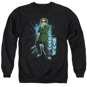 Three Stooges Sweatshirt Larry Style Black Pullover - Yoga Clothing for You